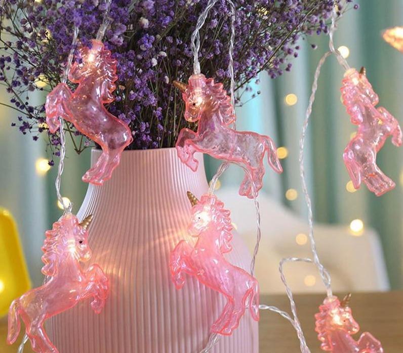 1.5M 10Leds Unicorn Night String Lights Lamps