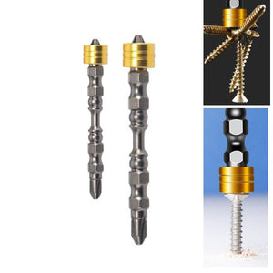 65mm/110mm Screwdriver PH2 Magnetic Bit Phillips Single/Double Head  1/4 inch Hex Shank D1 Steel For Electric Screw Driver