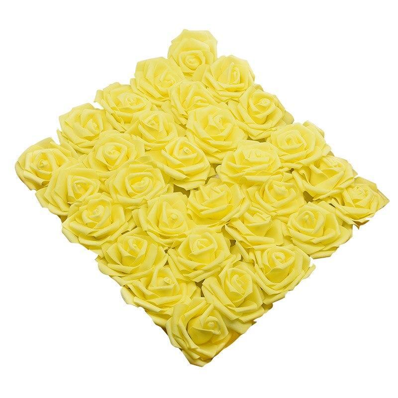 10/20/30Pcs 8CM PE Foam Rose Flowers Head for Home Decoration