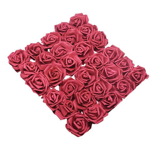 10/20/30Pcs 8CM PE Foam Rose Flowers Head for Home Decoration