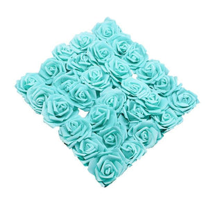 10/20/30Pcs 8CM PE Foam Rose Flowers Head for Home Decoration