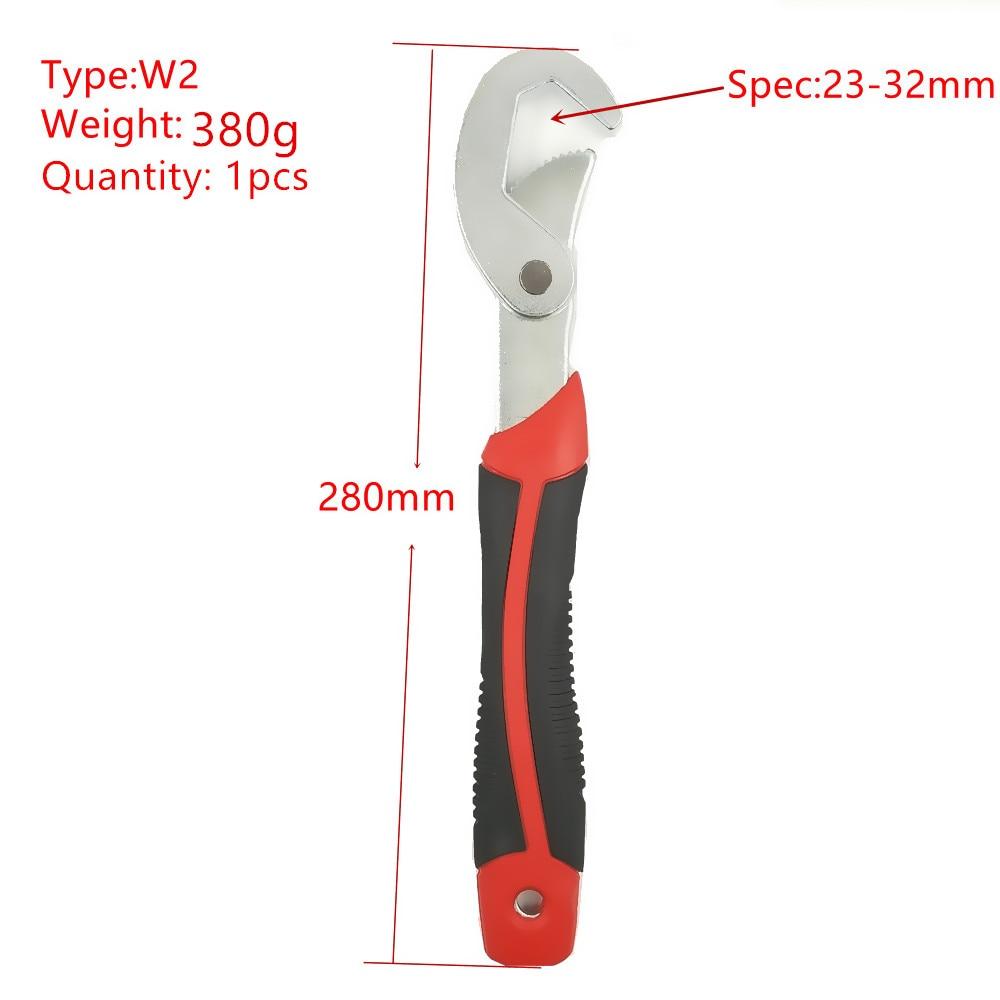 Adjustable Wrench Multi-Function Wrench Tool Universal klyuch Repair Hand Tool Kit Universal Spanner Nuts Home Pipe Tool