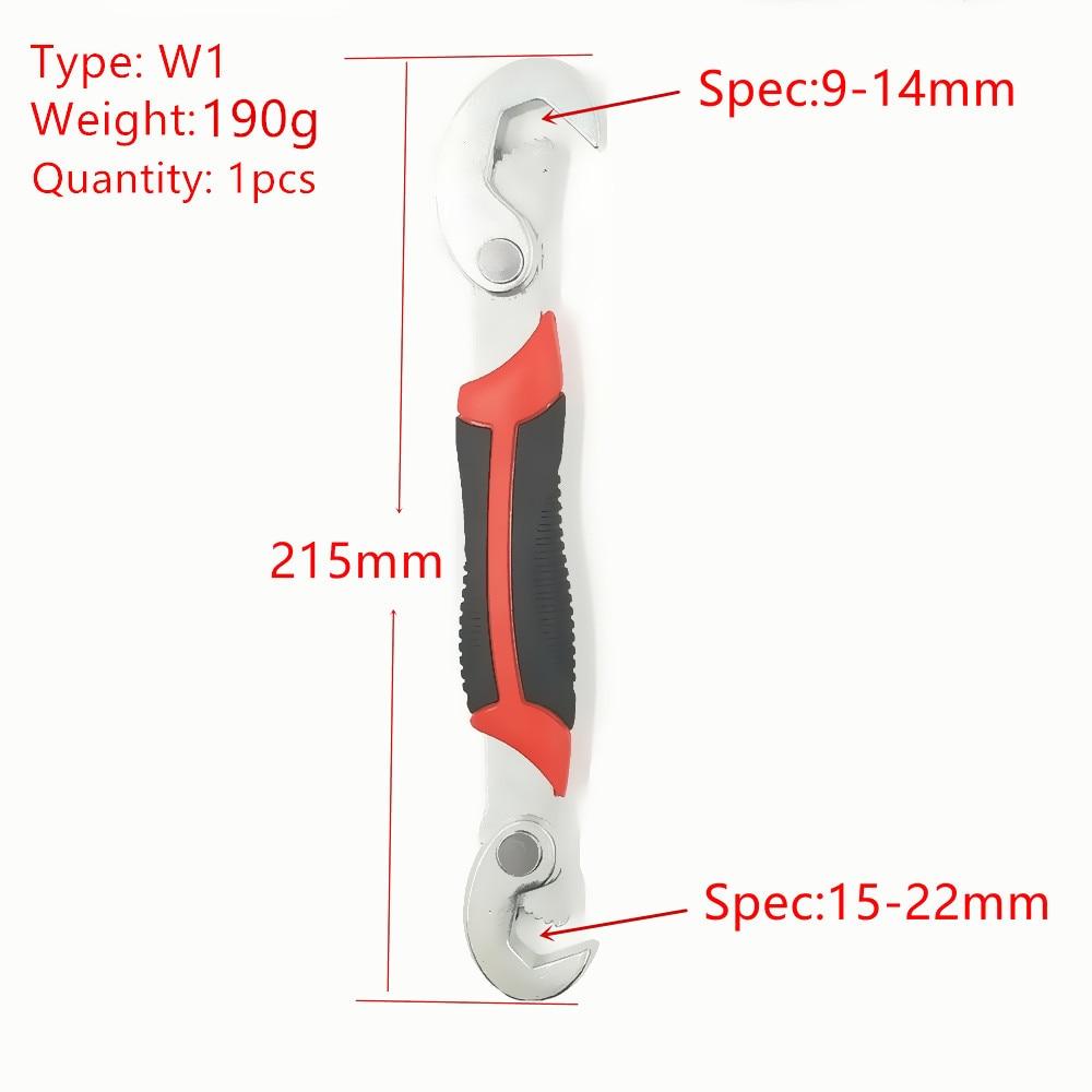 Adjustable Wrench Multi-Function Wrench Tool Universal klyuch Repair Hand Tool Kit Universal Spanner Nuts Home Pipe Tool