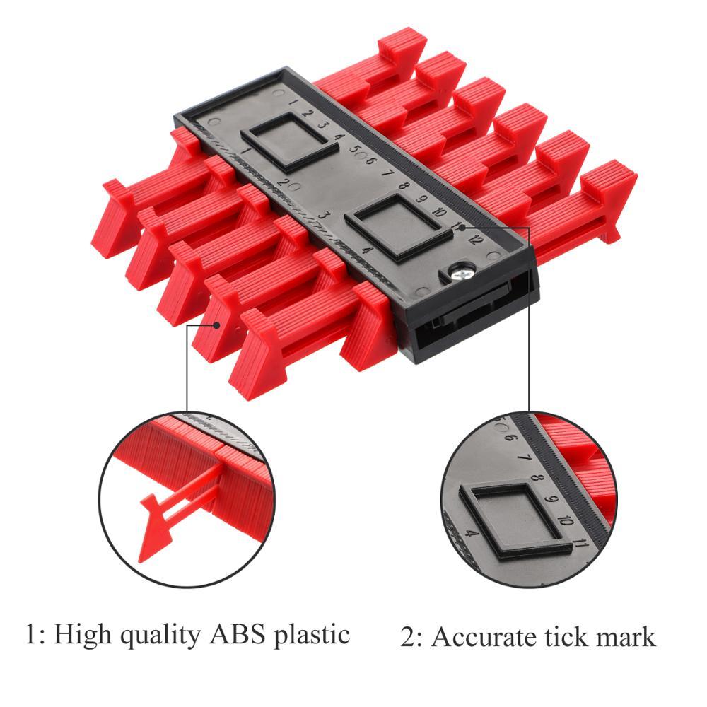 Copy Gauge Contour Gauge Duplicator Contour Scale Template Wood Marking Tools Tiling Measuring Ruler Bulk price