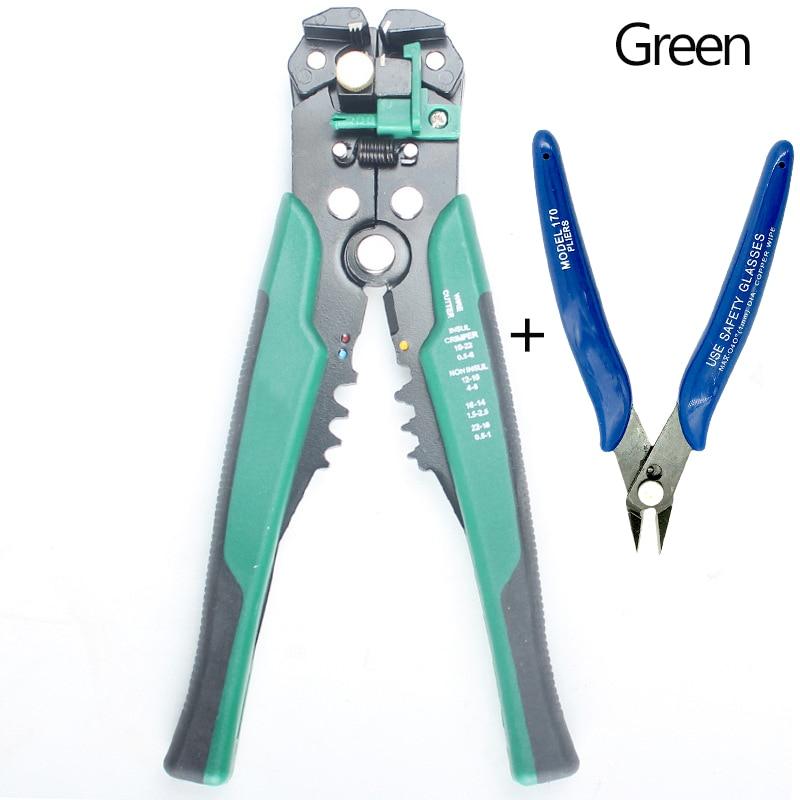 Pliers Wire Cutter Crimping Wire Automatic Stripper Multi-functional Peeling Tools Terminal Pliers 0.2-6.0mm Hand Tools