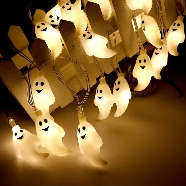 Ghost Holiday lights Led light String Halloween